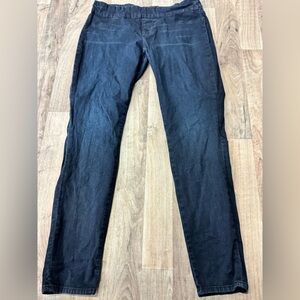 Seven7 Womans Legging Jeans Size 10 Dark Blue Jeggings Stretch tummy control